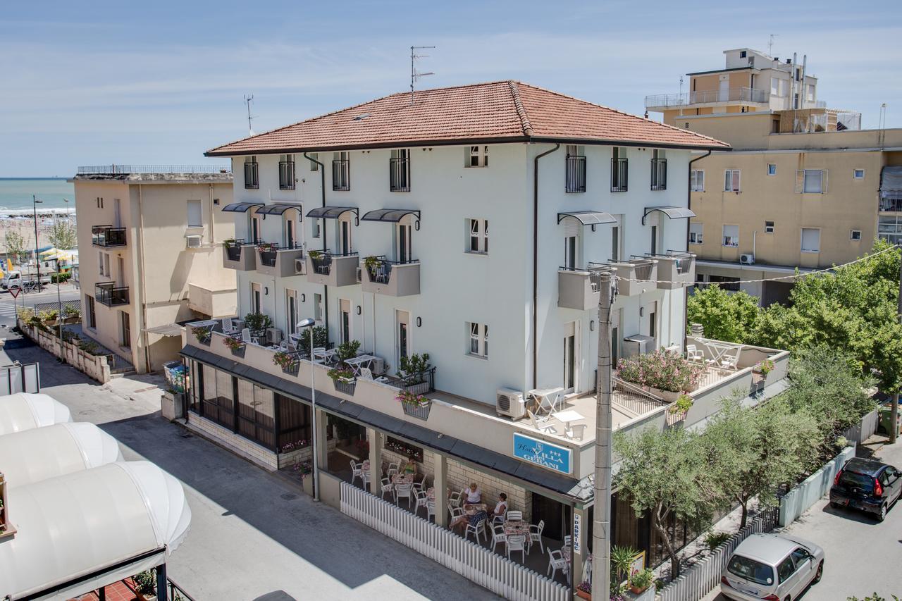 Hotel Villa Dei Gerani Rimini Ngoại thất bức ảnh